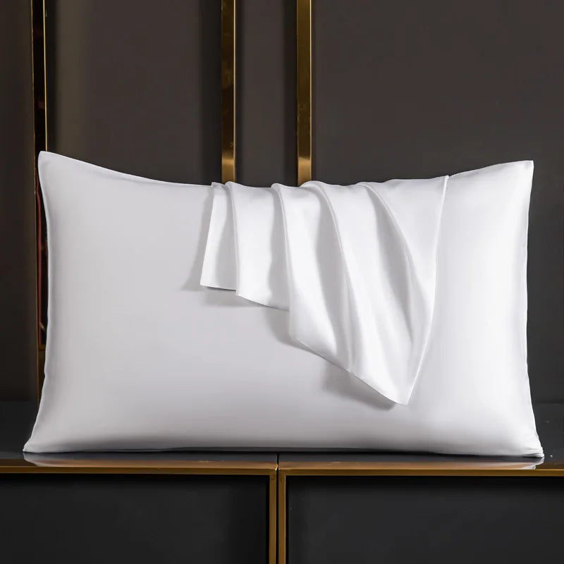Set of 2: 100% Natural Mulberry Silk Pillowcases (Ultimate Anti-Aging & Hair Care)