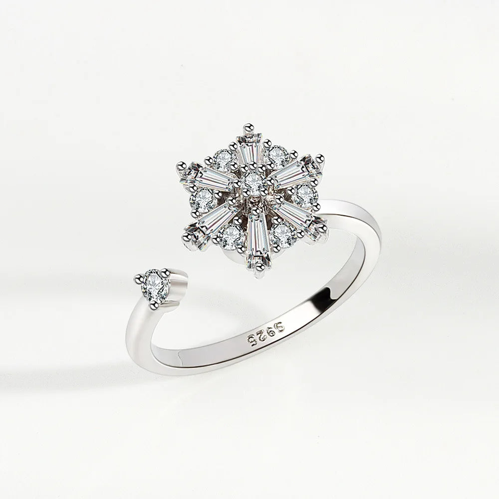 Elegant Spinning Fidget Ring (Stress Relief & Focus Tool)