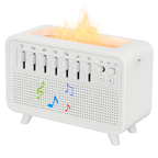 مرطب هواء 3 في 1 بتقنية البلوتوث مع إضاءة ليلية وضوضاء بيضاء