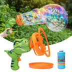 Automatic Dinosaur Bubble Gun (High-Output & Safe Outdoor Fun for Kids)