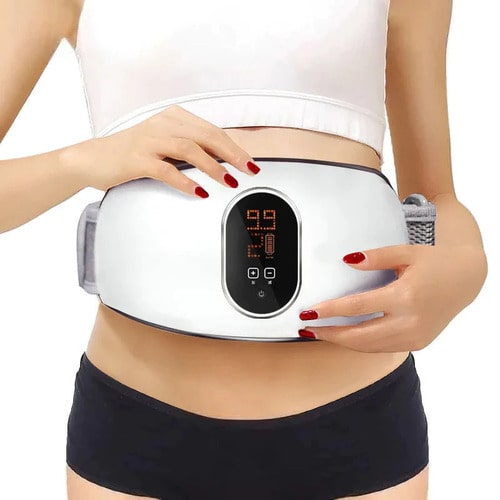 Electric Thermal Body Shaping & Toning Belt (Dual Vibration & Heat Technology)
