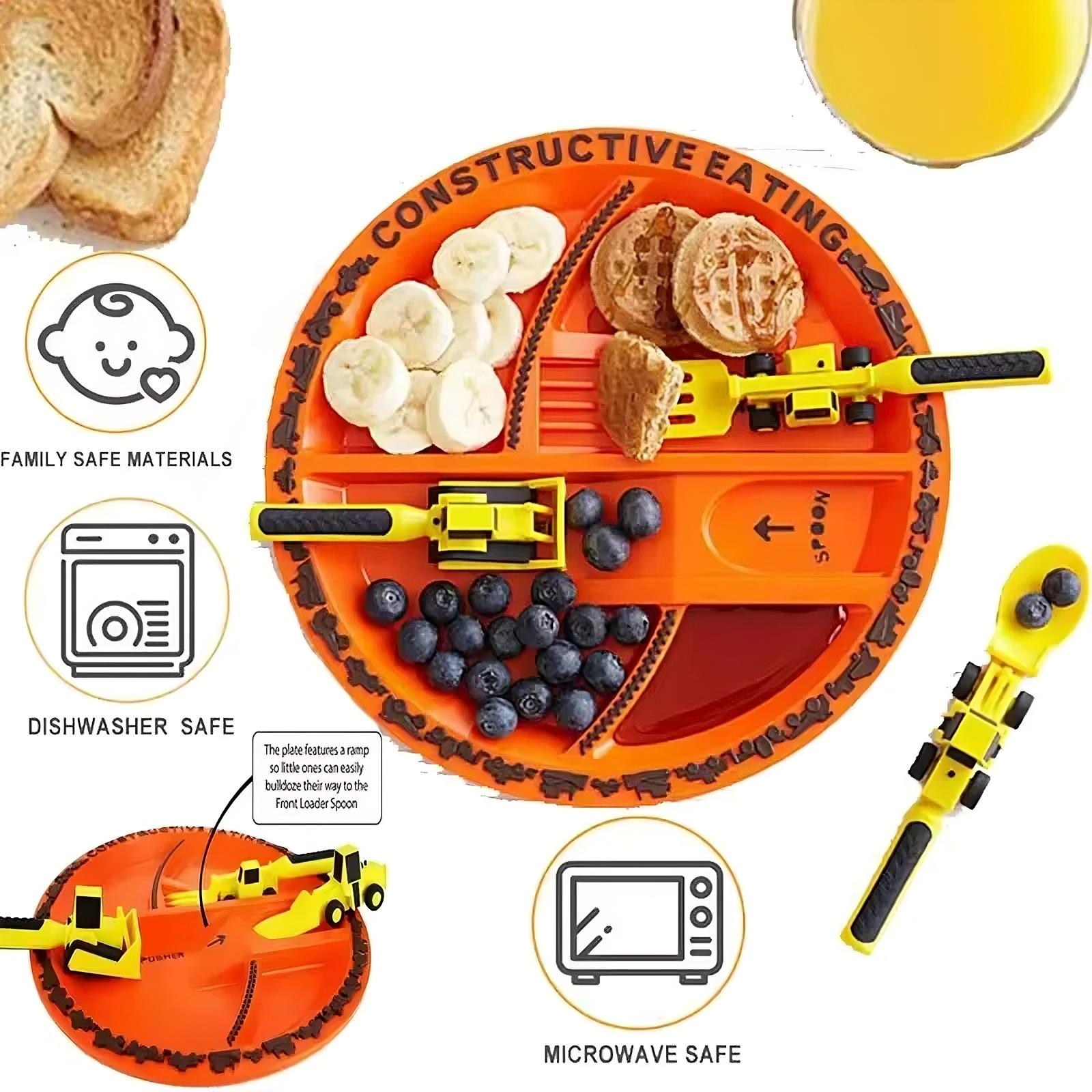Interactive Kids Mealtime Set (Fun & Skill Development)