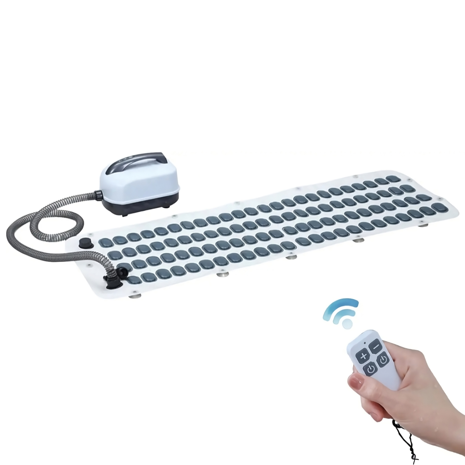 Electric Hydro-Massage Bath Mat (Instant Home Jacuzzi Experience)