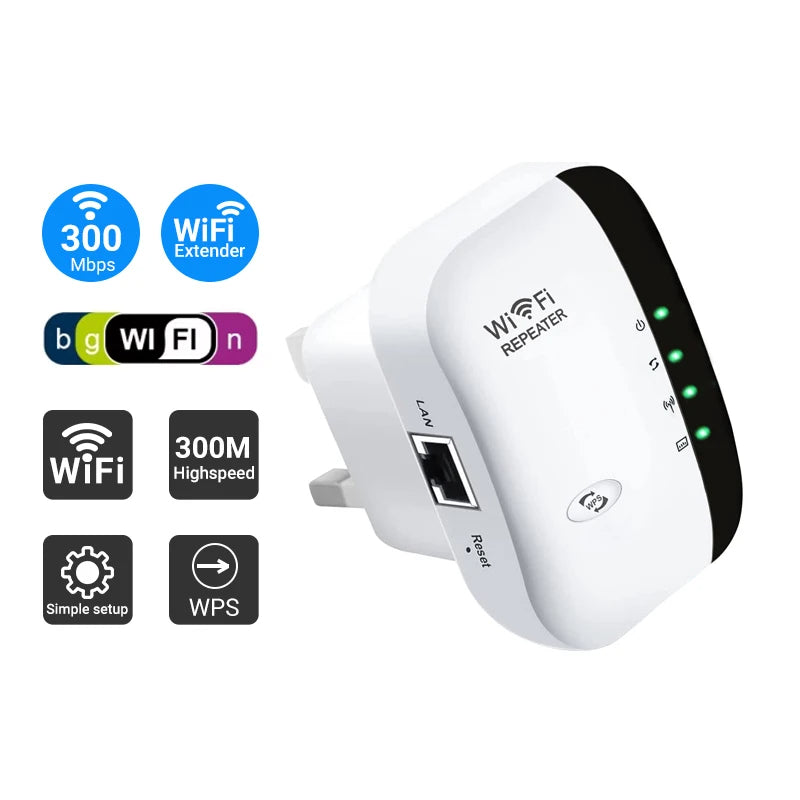 Super-Speed WiFi Range Extender & Repeater