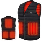Smart Electric Heated Vest (USB Rechargeable, 3-Level Adjustable Heat)