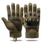 Heavy-Duty Tactical Work/Shooting Gloves (Reinforced Knuckle Protection & Anti-Slip Grip)