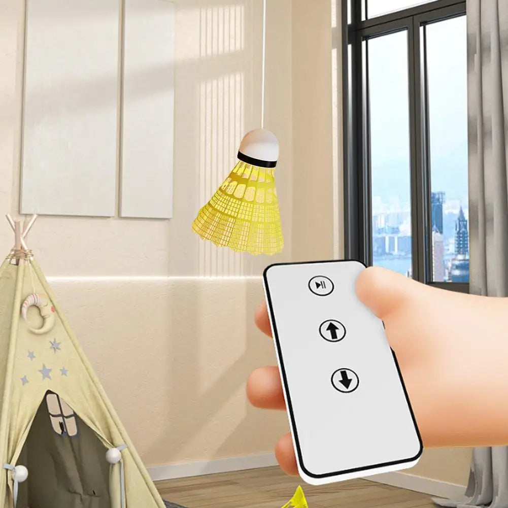 Portable Solo Badminton Trainer (Professional Equipment for Skill & Reaction Speed)