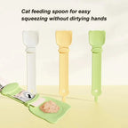 Multi-Functional Cat Wet Food Spoon & Dispenser (Zero Waste, Mess-Free Feeding)