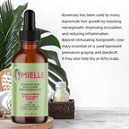 Natural Rosemary Hair Growth & Thickening Oil (Therapeutic Anti-Hair Loss Formula)