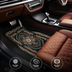Luxury Persian Rug Design Car Mat Set (Ultimate Interior Elegance Upgrade)