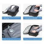 Compression Travel Backpack (Space-Saving Vacuum Bag for Maximizing Luggage Capacity)