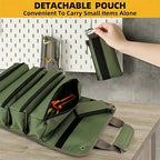 Heavy-Duty Roll-Up Tool Organizer Bag (Portable & Multi-Pocket Storage)