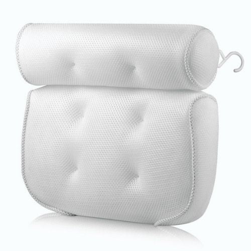 Luxury Non-Slip Bathtub Pillow (Ergonomic Head & Neck Support for Home Spa)
