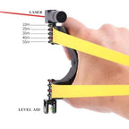 High-Precision Laser Guided Slingshot (Ergonomic Grip for Target Practice)