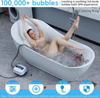 Electric Hydro-Massage Bath Mat (Instant Home Jacuzzi Experience)