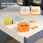 Portable Solo Badminton Trainer (Professional Equipment for Skill & Reaction Speed)