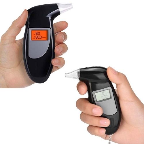 Professional Digital Breathalyzer (Accurate BAC Tester for Safe Driving)