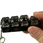 Mini Mechanical Keyboard Fidget Keychain (Satisfying Click & Stress Relief)
