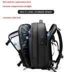 Compression Travel Backpack (Space-Saving Vacuum Bag for Maximizing Luggage Capacity)