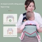 Hands-Free Shoulder Toddler Carrier (Safe, Ergonomic & Panoramic View)
