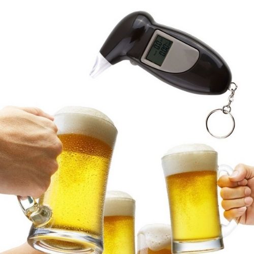 Professional Digital Breathalyzer (Accurate BAC Tester for Safe Driving)