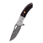 Premium Damascus Steel Folding Knife (Artisan Craftsmanship & Superior Durability)
