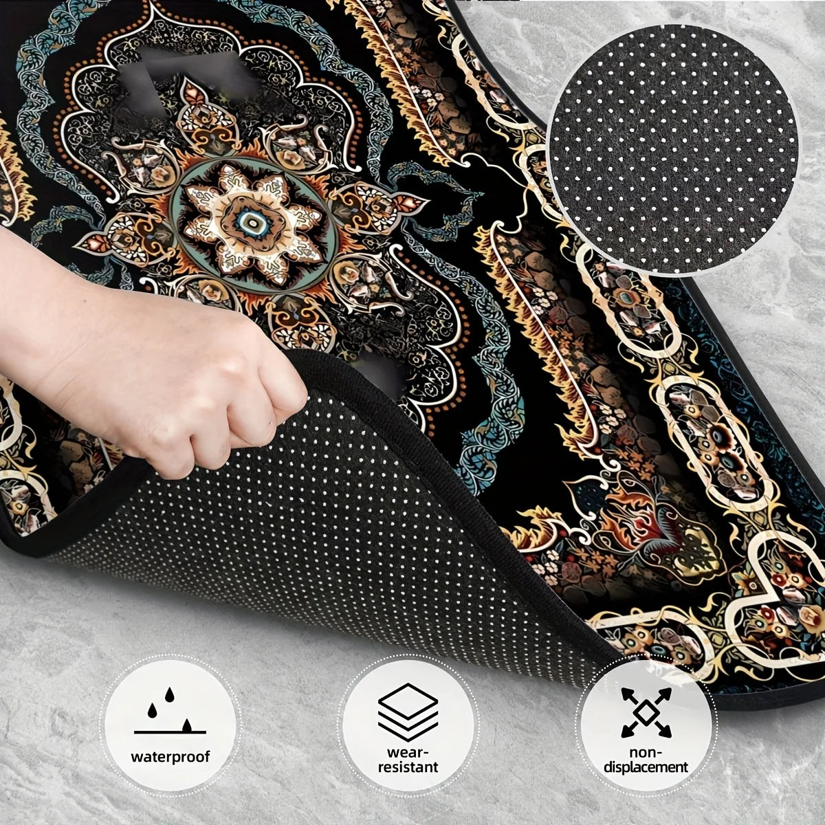 Luxury Persian Rug Design Car Mat Set (Ultimate Interior Elegance Upgrade)