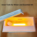 مرطب هواء 3 في 1 بتقنية البلوتوث مع إضاءة ليلية وضوضاء بيضاء