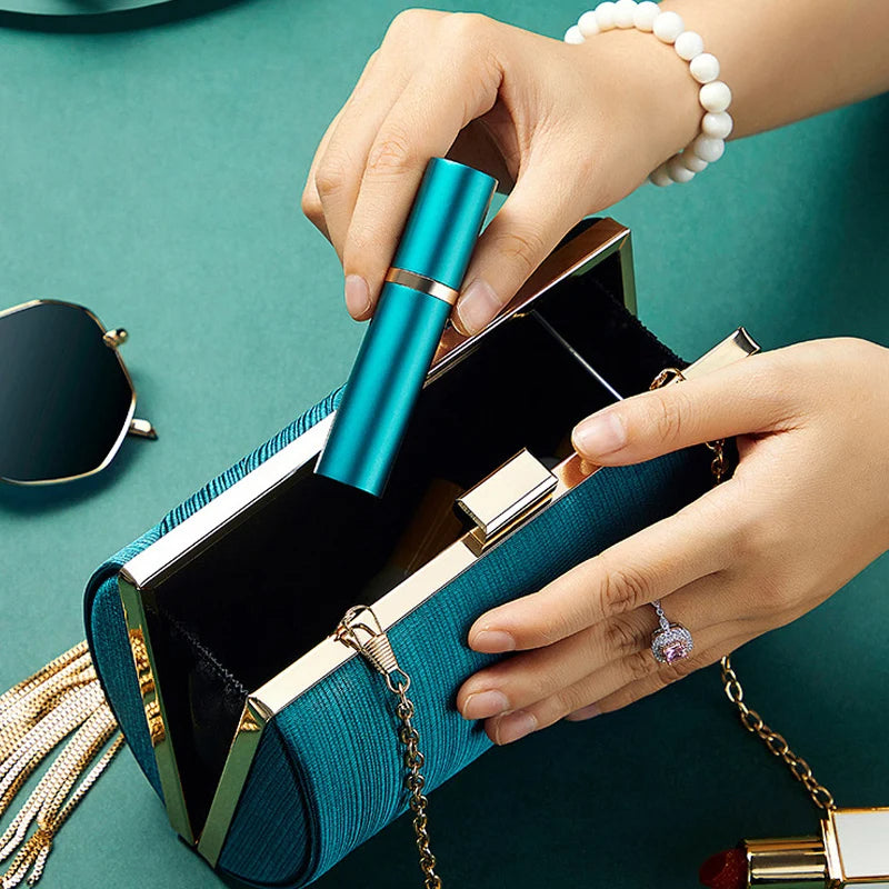 Portable Automatic Perfume Refill Atomizer (The Elegant Travel Companion)