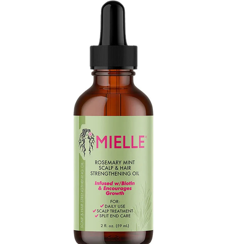 Natural Rosemary Hair Growth & Thickening Oil (Therapeutic Anti-Hair Loss Formula)