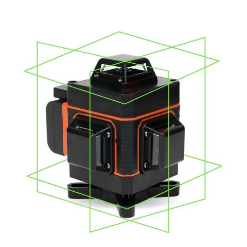 3D 360° Self-Leveling Laser Level (High-Precision Green Beam for Professional Use)