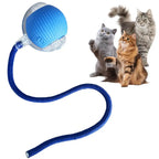 Automatic Interactive Smart Ball Cat Toy (Instinct Stimulation & Hands-Free Fun)