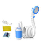 Portable Electric Camping Shower System (USB Rechargeable Pump for Outdoor Hygiene)