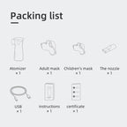 Portable Silent Mesh Nebulizer (Rapid Respiratory Relief & Handheld Therapy)