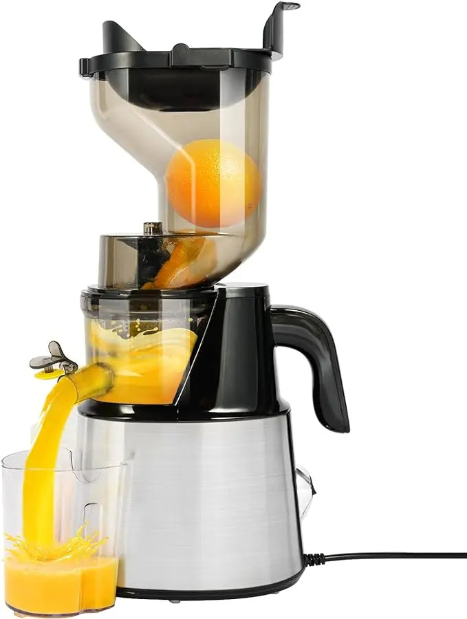 Professional Cold Press Masticating Slow Juicer (High Nutrient & Yield Extraction)