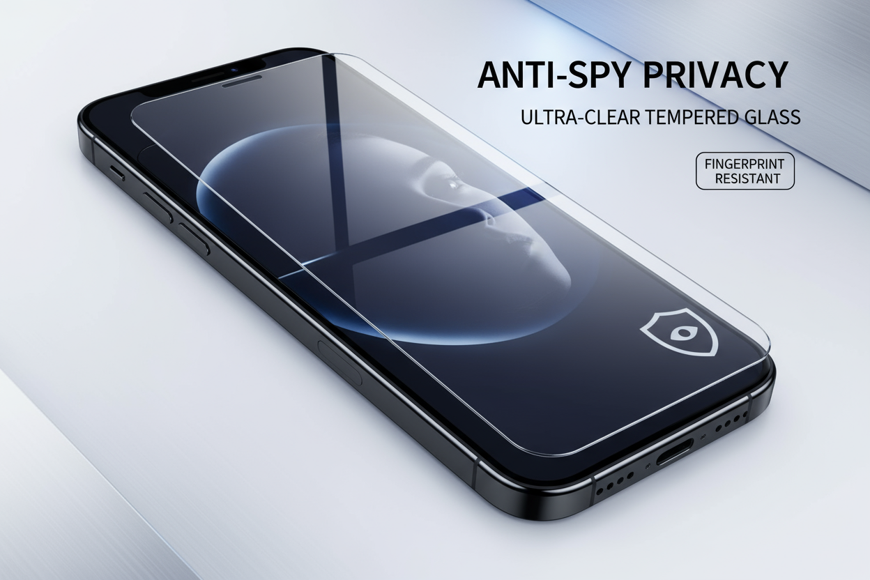 Anti-Spy Tempered Glass Screen Protector