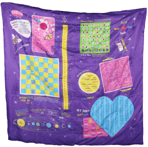 Playtime Reversible Slumber Bag. Over 35 Fun Interactive Games!